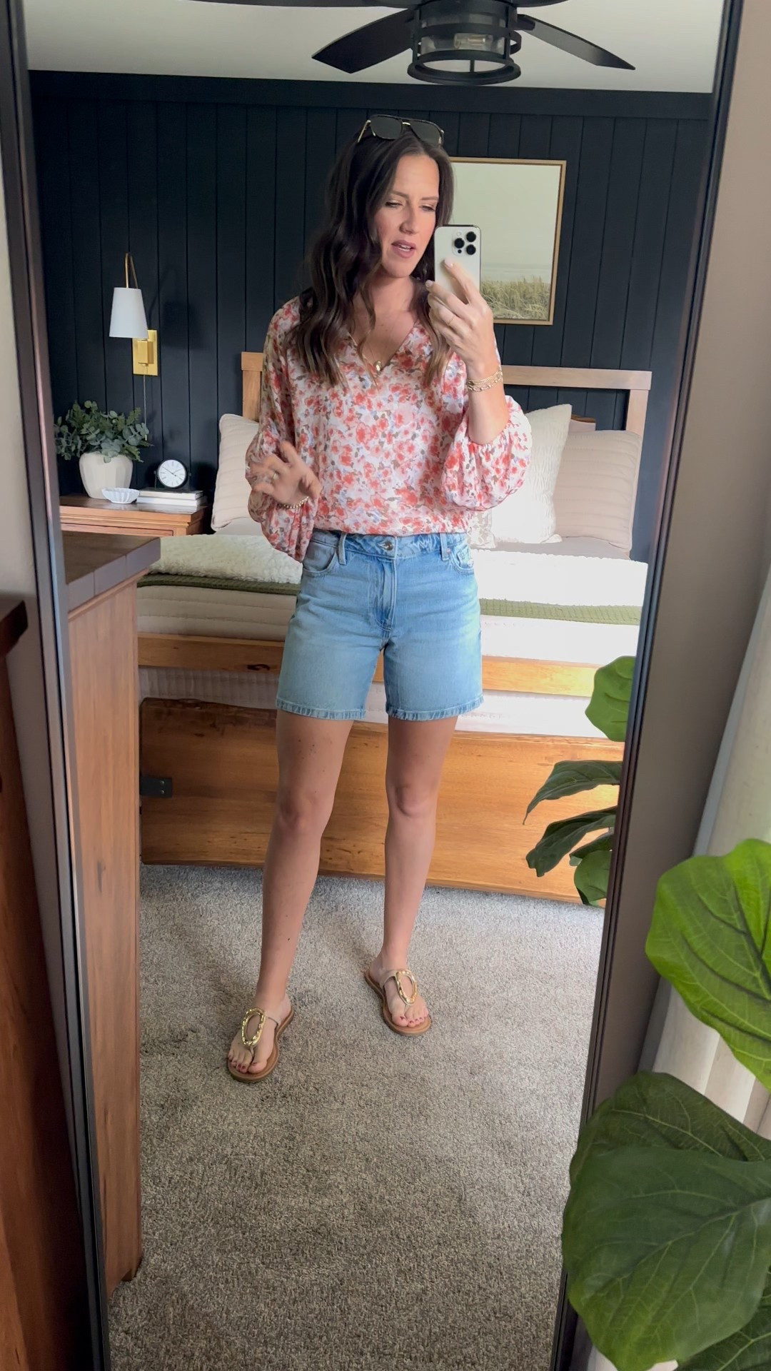 I love styling blouses with denim shorts. I’m wearing the orange floral. 

Top - small
Jeans - size 2 


#LTKFindsUnder50 #LTKStyleTip