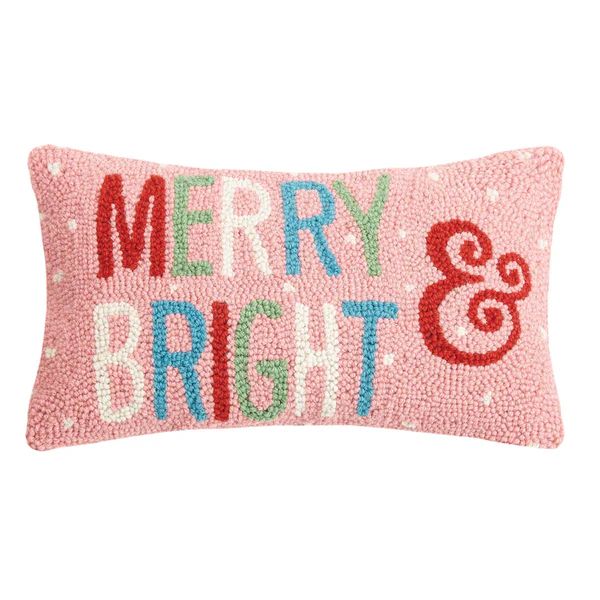 Merry And Bright Hook Pillow | Waiting On Martha