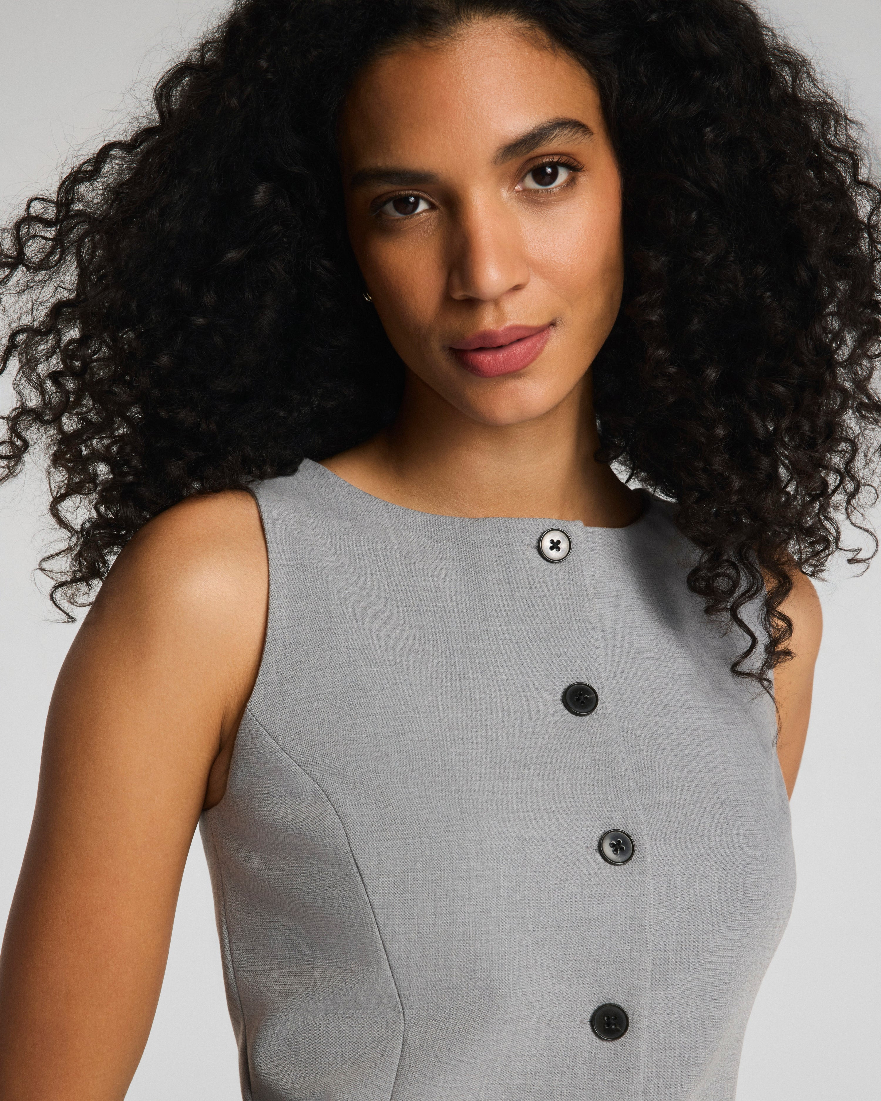 Tailored Button-Down Vest | Spanx