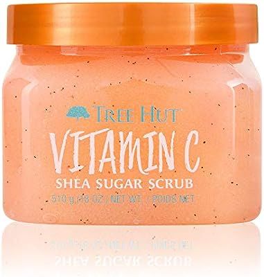 Tree Hut Shea Sugar Scrub Vitamin C, 18oz, Ultra Hydrating & Exfoliating Scrub for Nourishing Ess... | Amazon (US)