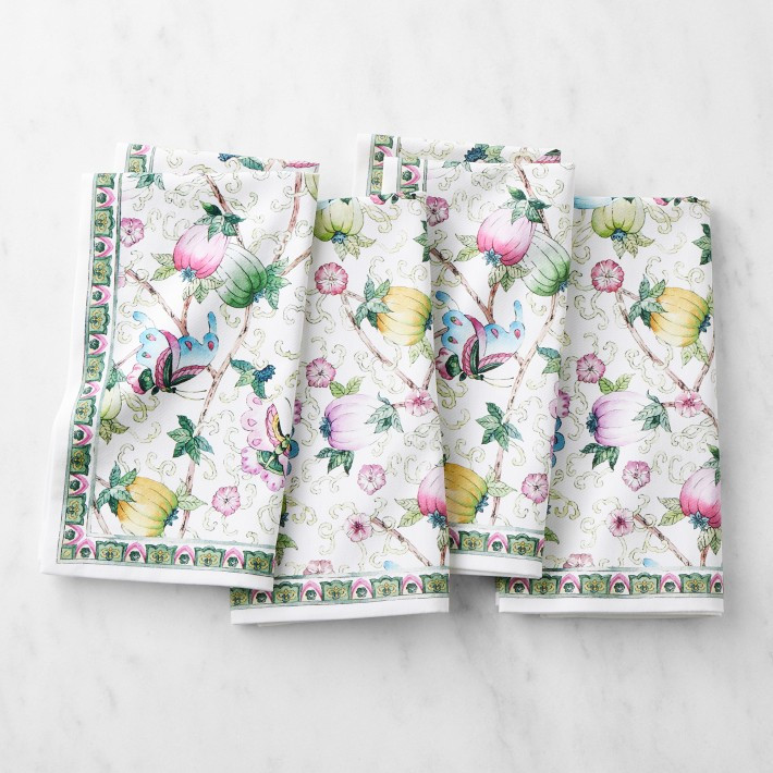 Famille Rose Napkins, Set of 4 | Williams-Sonoma
