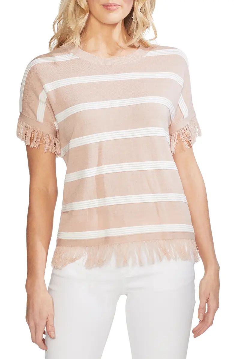 Textured Stripe SweaterVINCE CAMUTO | Nordstrom