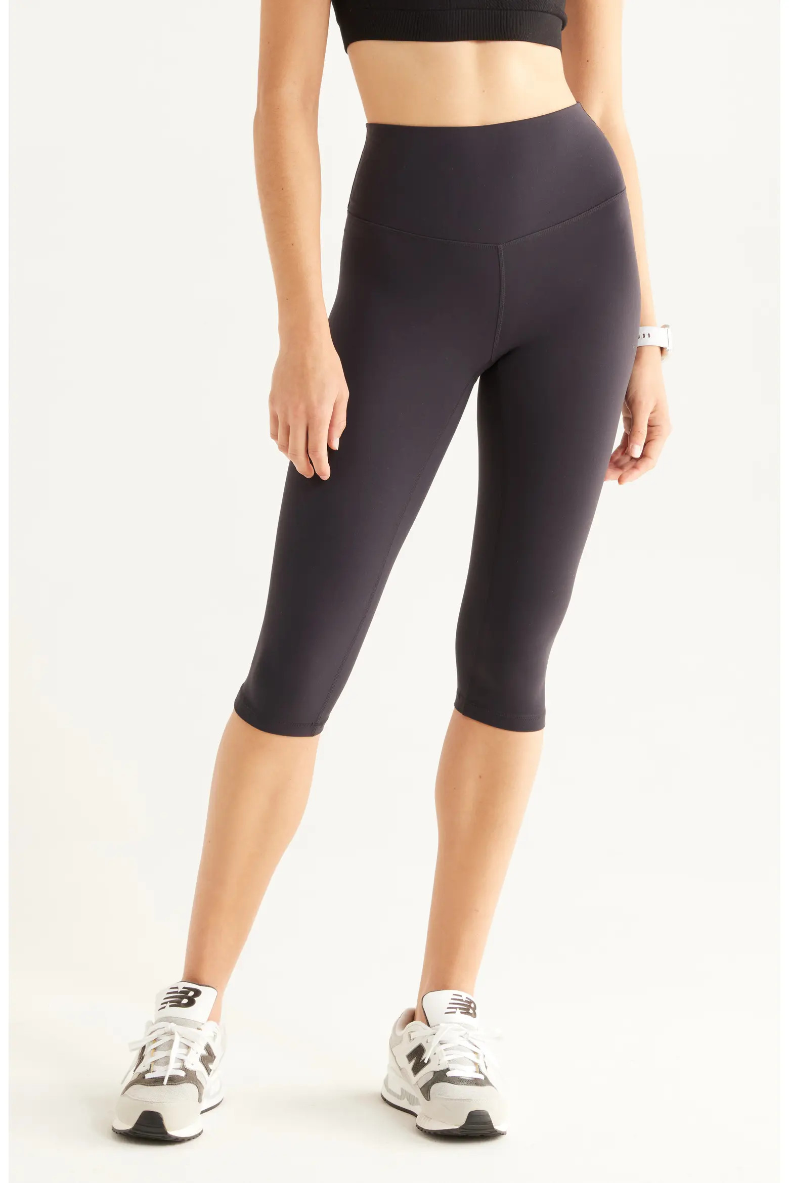 Studio Luxe High Waist Capri Leggings (Women) | Nordstrom | Nordstrom