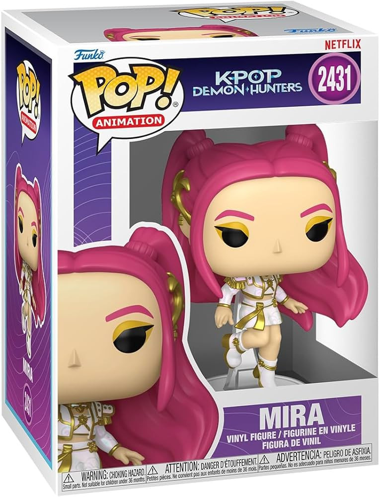 Funko Pop! Animation: Kpop Demon Hunters - Mira - Collectable Vinyl Figure - Gift Idea - Official... | Amazon (US)