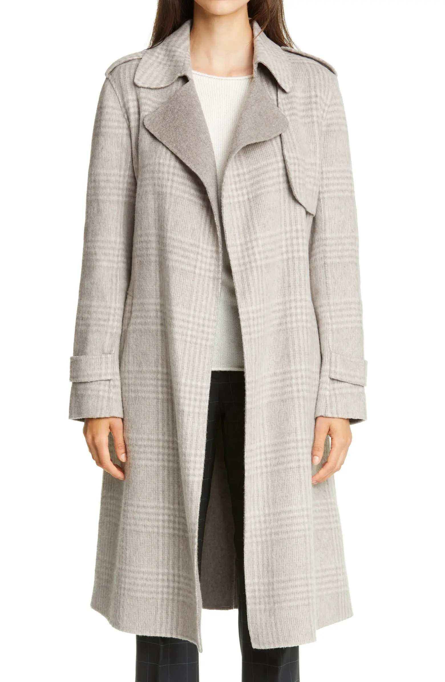 Oaklane Glen Plaid Coat | Nordstrom