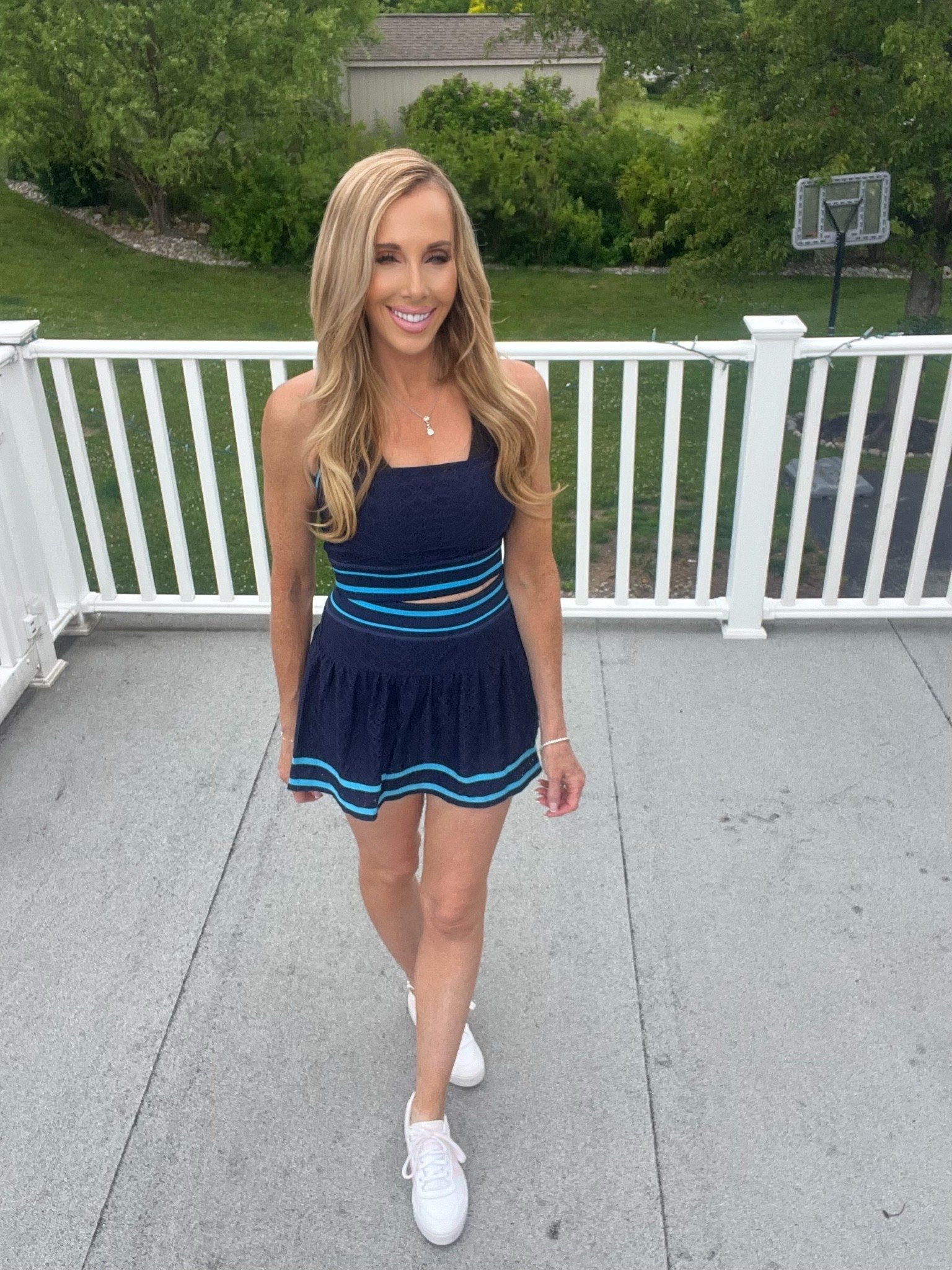 Pretty two piece active skirt set 🩷🩷

#LTKmomlife #LTKootd #LTKfitnessgoals