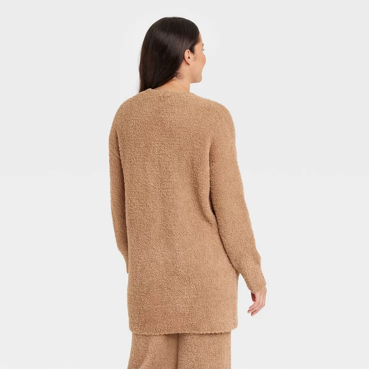 Women's Cozy Feather Yarn Cardigan - Stars Above™ | Target