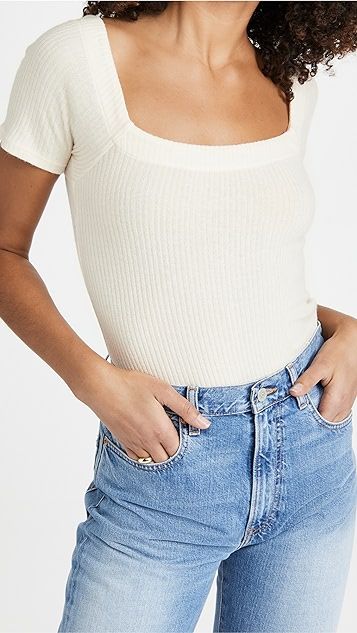 Lyla Rib Top | Shopbop