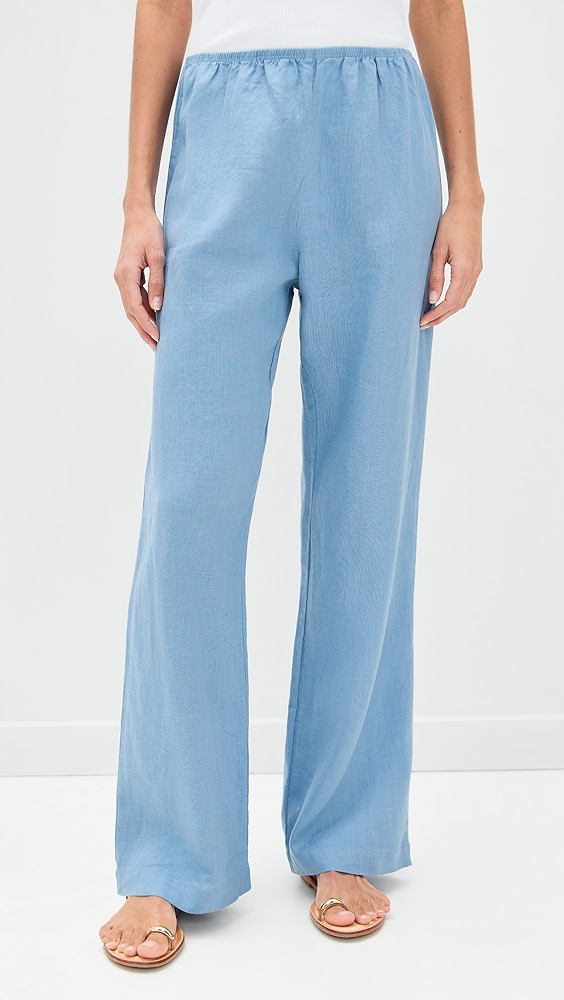 DONNI. The Linen Simple Pants | Shopbop | Shopbop
