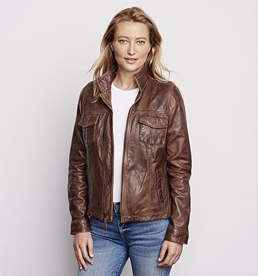Latitude Leather Jacket | Orvis (US)