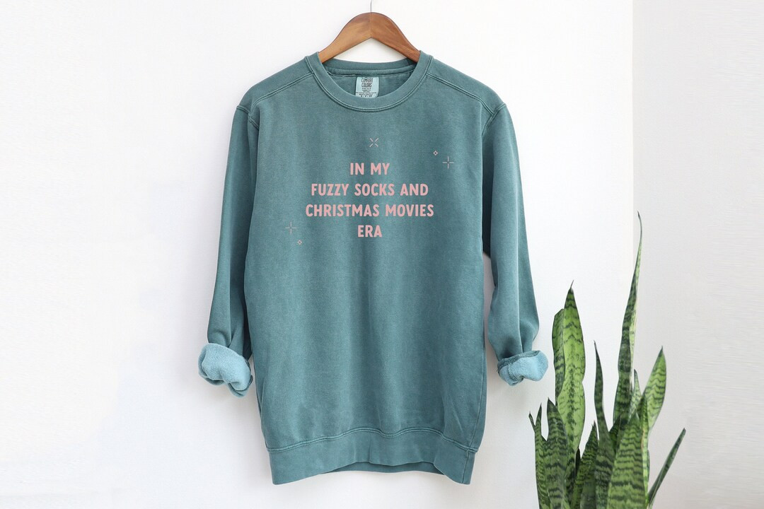 Christmas Movies Eras Sweatshirt Women's Christmas - Etsy | Etsy (US)
