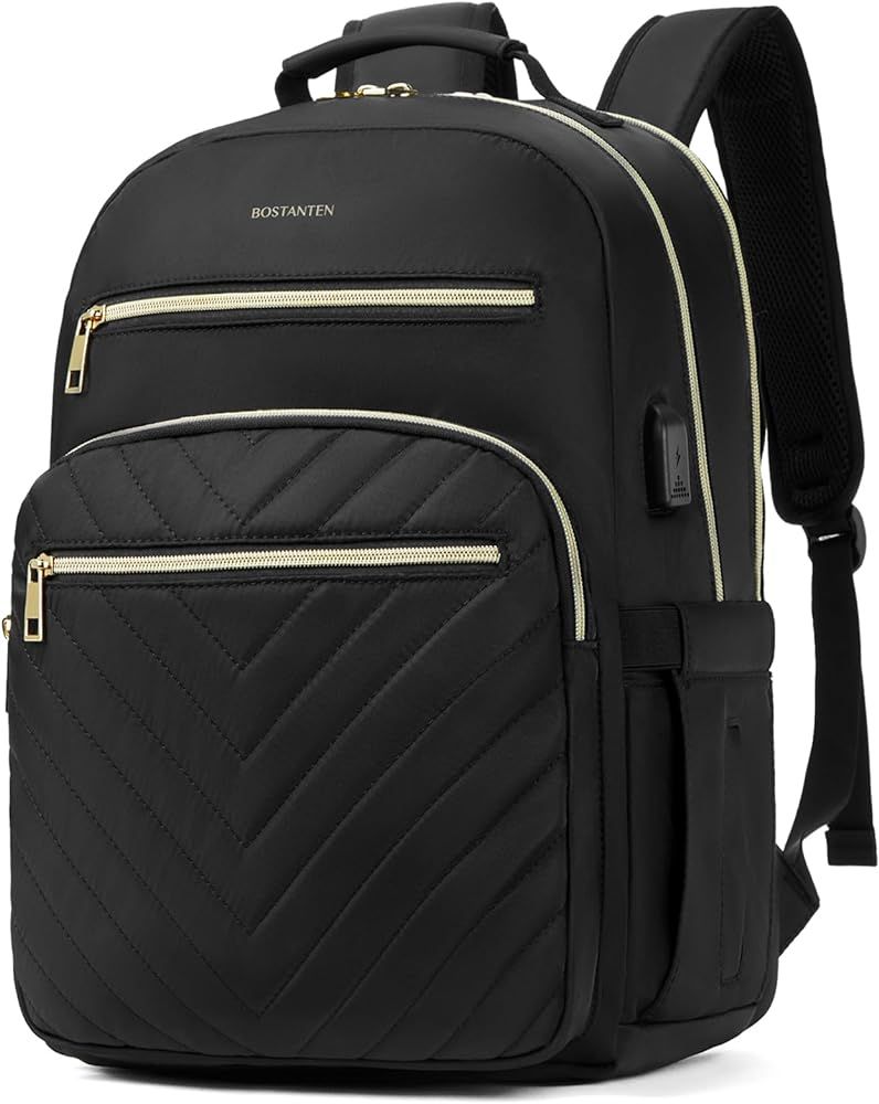 BOSTANTEN 15.6 Inch Laptop Backpack for Women- College Teacher Computer Bag Travel Backpack Purse... | Amazon (US)