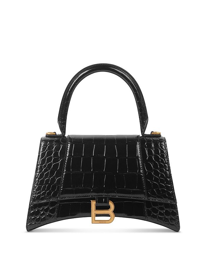 Hourglass Small Leather Top Handle Bag | Bloomingdale's (US)