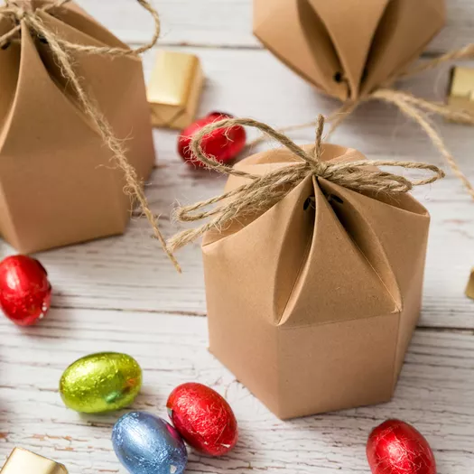  JAM Paper Assorted Gift Wrap - Christmas Kraft