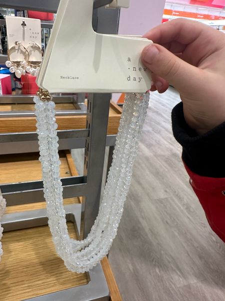 Cute Target finds: glass bead necklacee

#LTKGiftGuide #LTKfindsunder50 #LTKworkwear