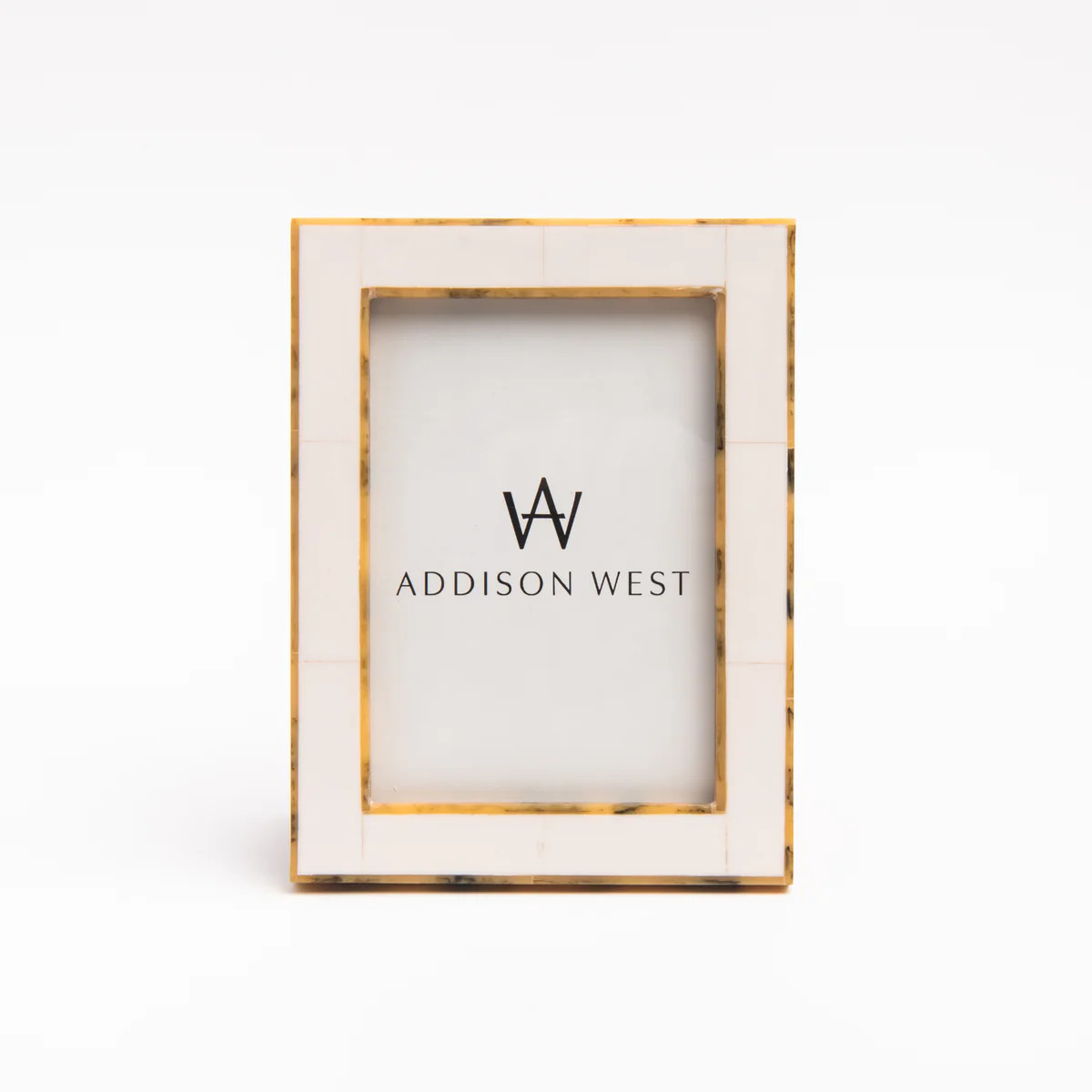White Tortoise Border Picture Frame | The Addison West