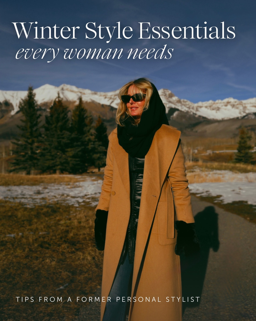 As a former personal stylist that grew up in upstate New York (or “the North Pole” as my loving husband dubs it 😆) and currently lives in a ski town at 9,000ft elevation, I know how to survive the winter in style. These style essentials are my personal non-negotiables! 