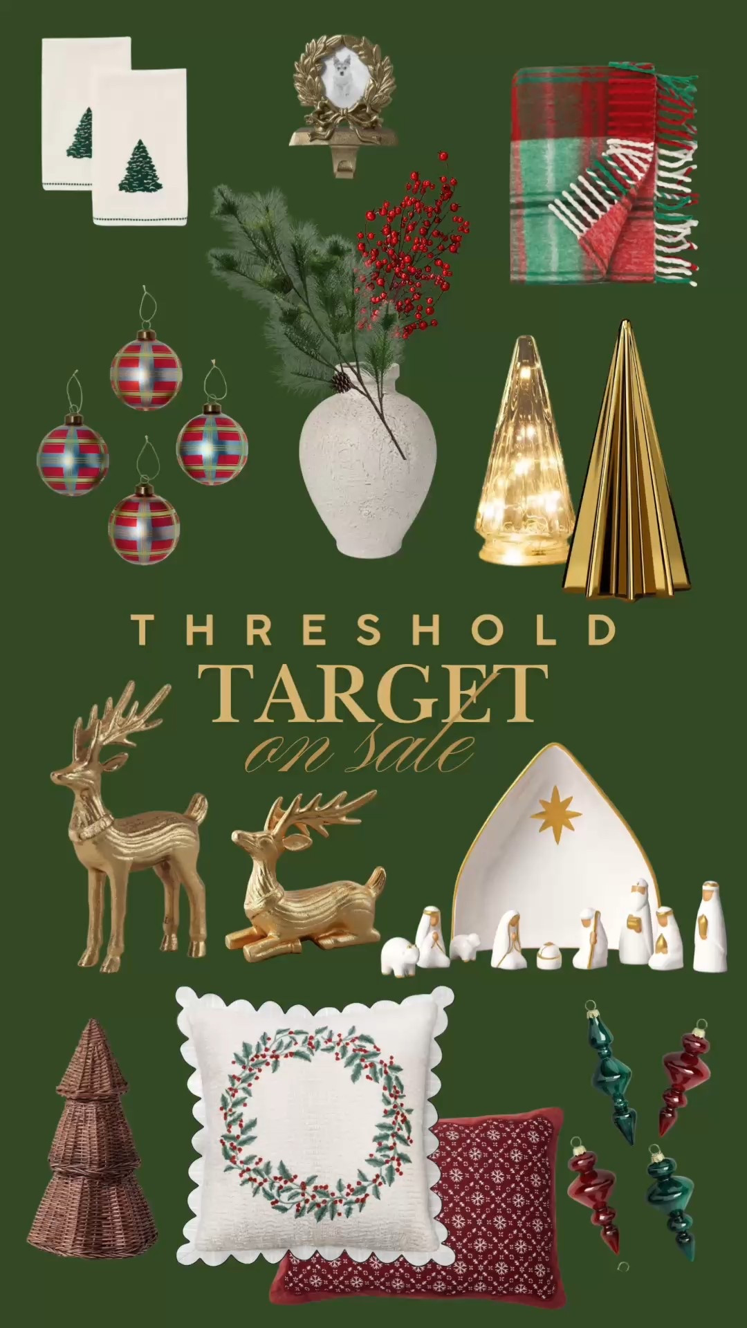 Threshold is on sale at Target! Hurry & click



#LTKSeasonal #LTKHome #LTKHoliday