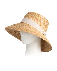 Upf 50 Straw Ribbon Bucket Hat | Marshalls