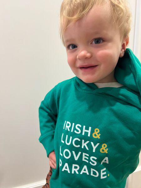 St. Pats parade gear from a local maker on Etsy! Linked the kids sizes and the Southie gear I have! 

#LTKSpringSale #LTKSeasonal #LTKstyletip