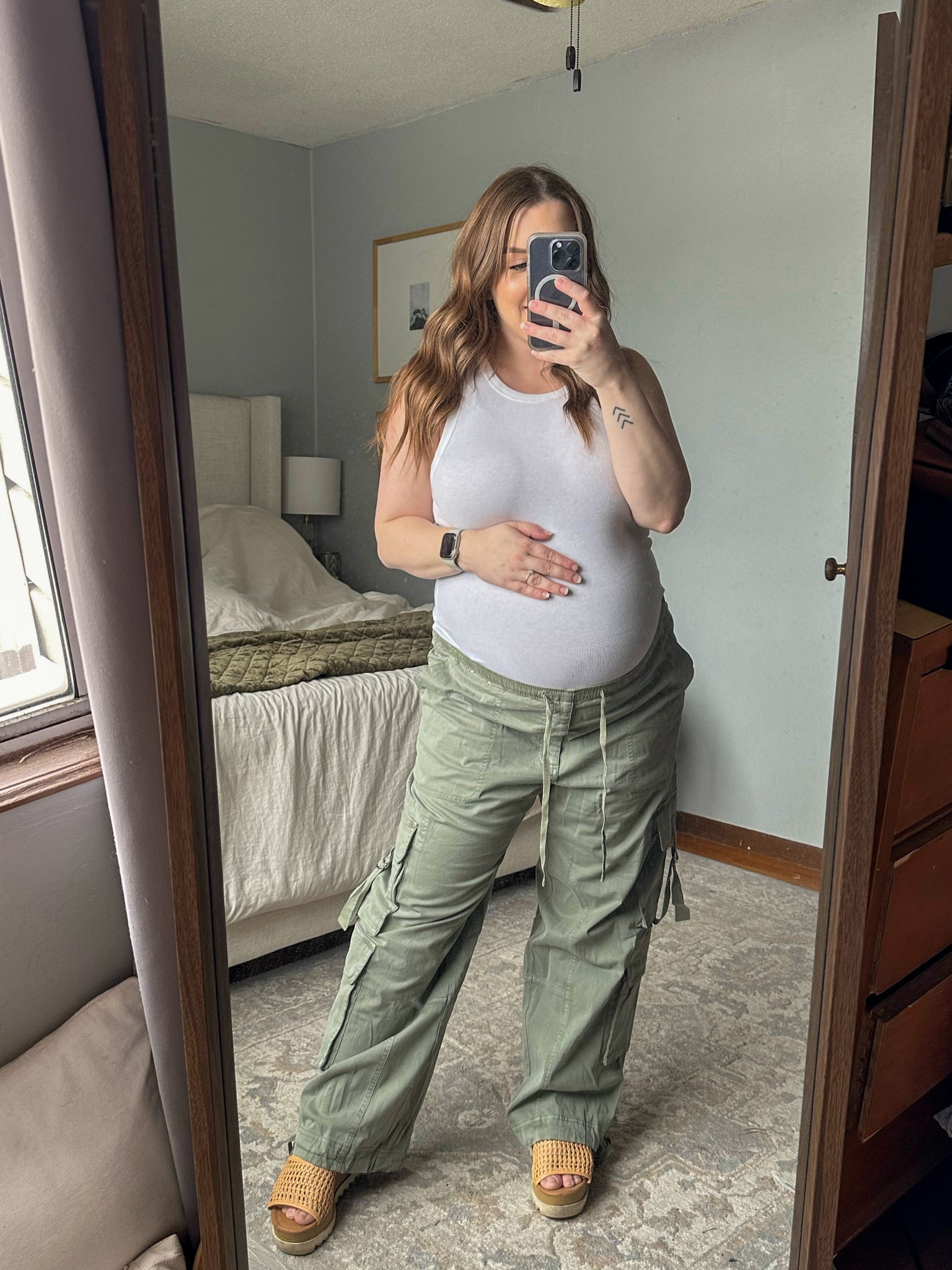 Bump friendly non maternity pants!! So fun and comfy!!!

28 weeks pregnant, wearing size Large Short. 

Bump friendly 
Bump friendly pants
Pregnancy outfit 
Pregnancy spring outfit
Maternity spring outfit 

#LTKbaby #LTKfamily #LTKbump
