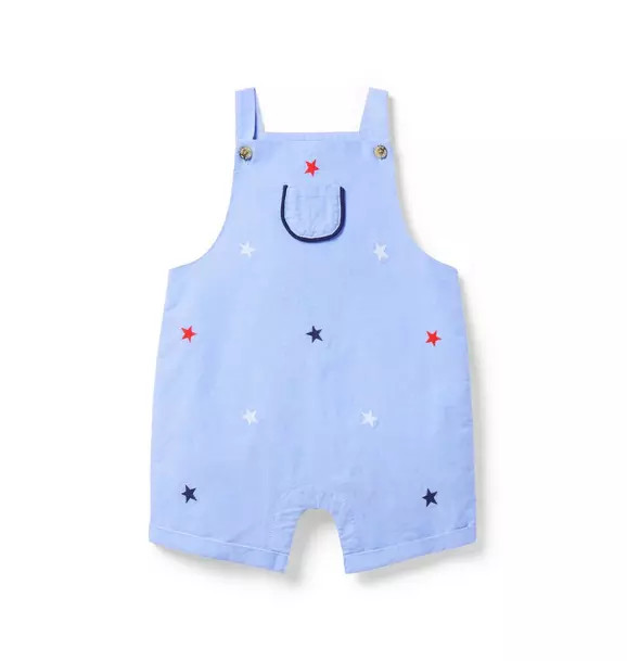 Baby Embroidered Stars Overall | Janie and Jack