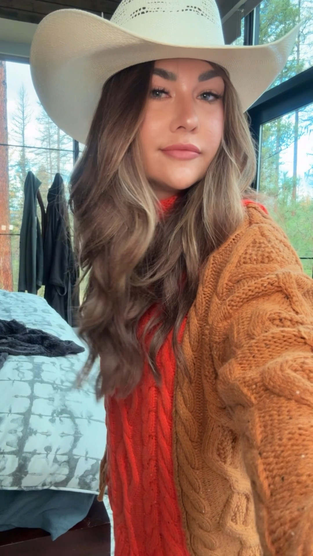 get ready with me for a horse back trail ride in Montana. size 26 in my denim, size small in my sweater. boots are true to size. I made my hat at a local hat bar so I cannot link it directly but linked some similar 

#LTKStyleTip #LTKHoliday #LTKVideo