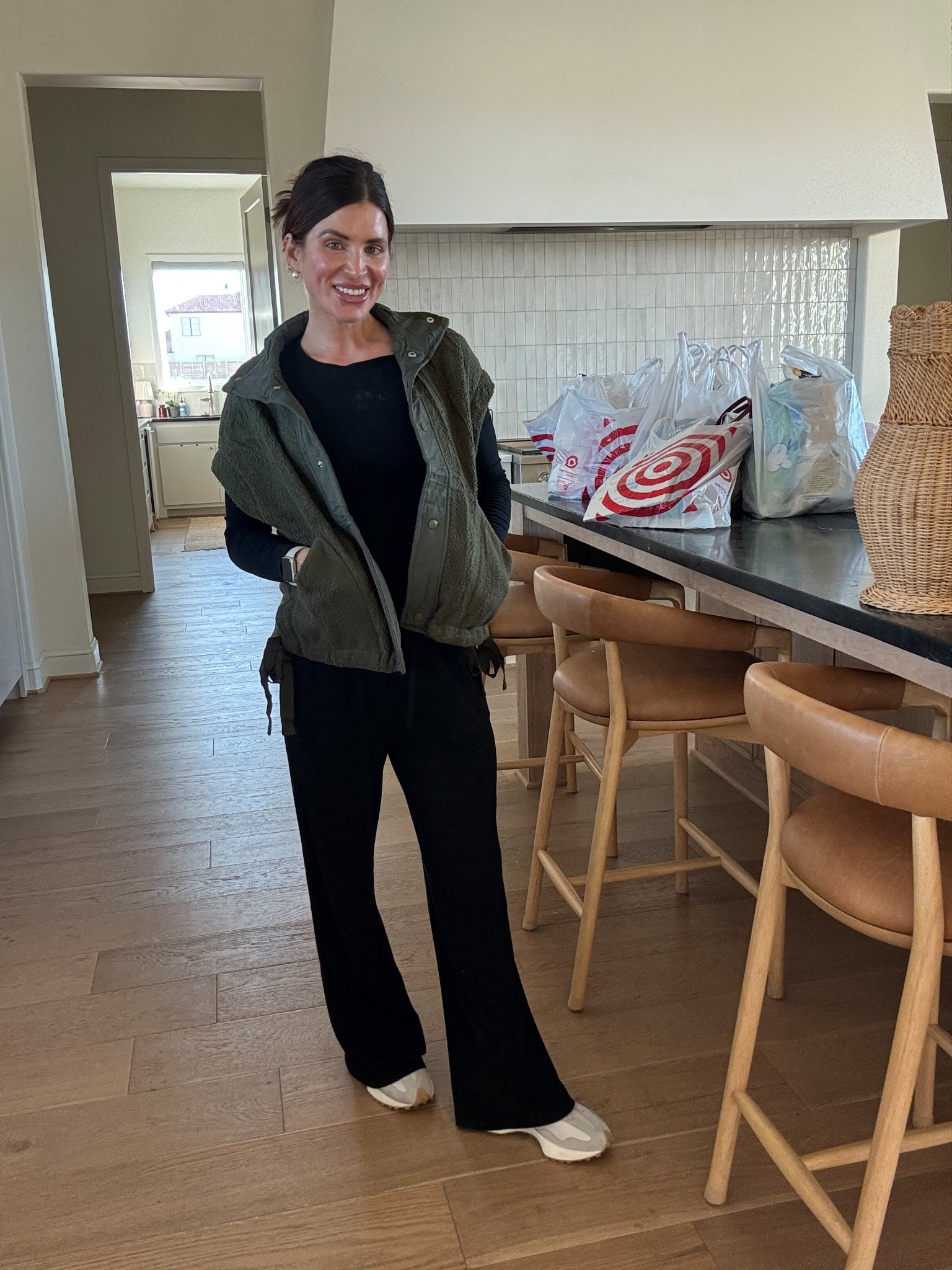 An easy, throw-on look I reach for on repeat. Neutral, comfy, done. ✨
🎯 Target run approved. 

#LTKdayinmylife #LTKootd