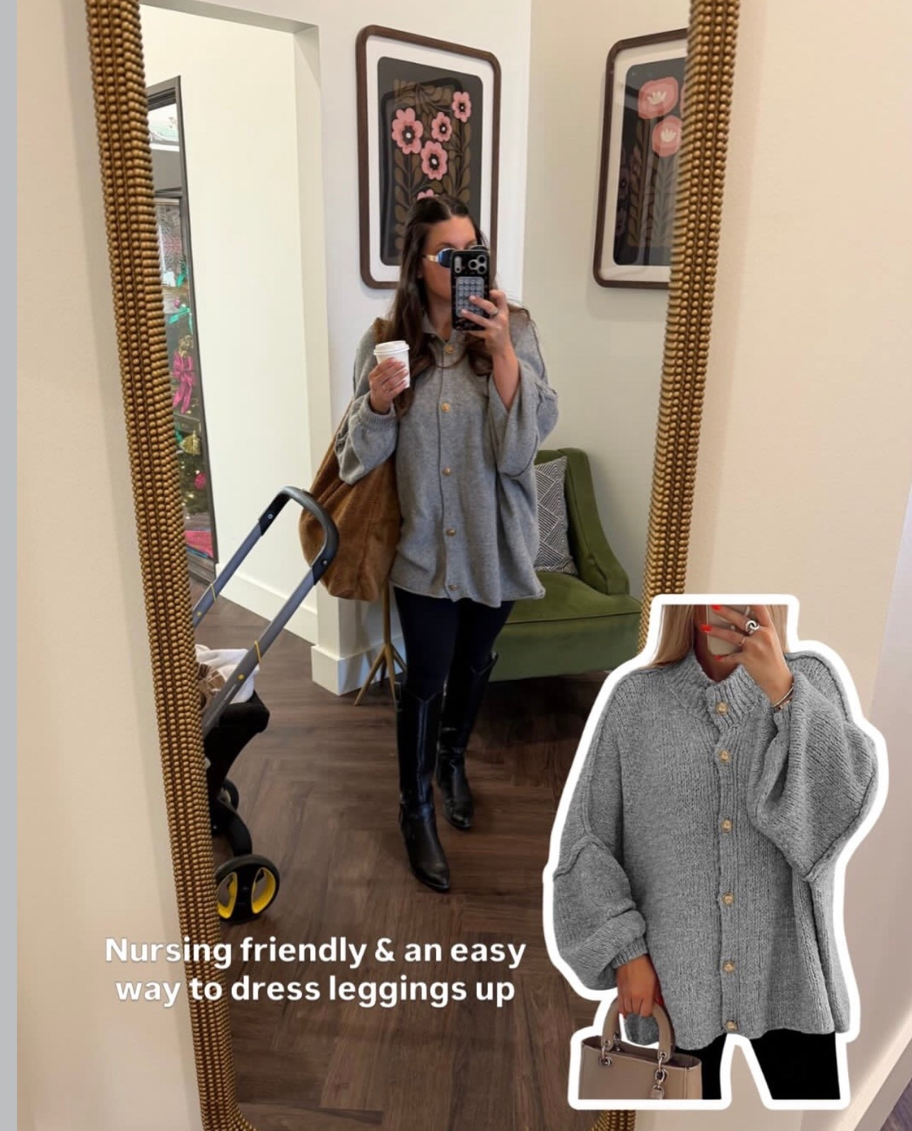 Postpartum friendly fashion 

#LTKootd #LTKSeasonal #LTKmomlife