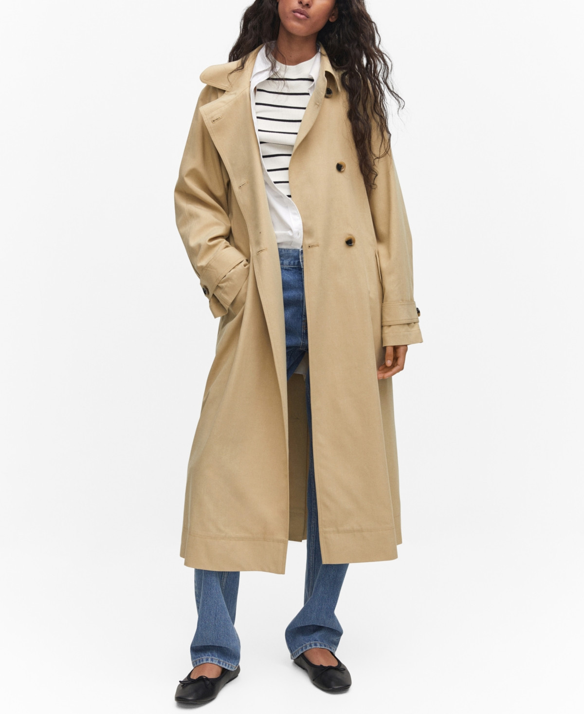 Mango Women's Trench Fluid Coat | Macys (US)