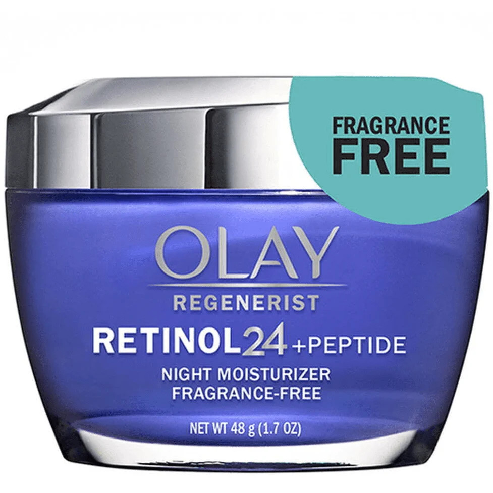 Olay Regenerist Retinol & Peptide Night Face Moisturizer, Smoothing Night Cream, 1.7 fl oz | Walmart (US)