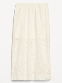 High-Waisted Lace Midi Skirt | Old Navy (US)