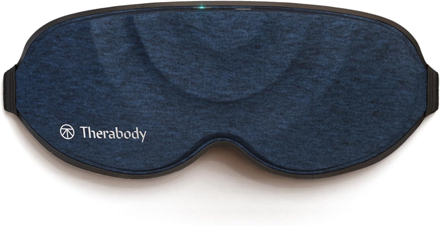 Therabody Sleep Mask Ultra-Comfortable, 100% Blackout Sleep Eye Mask with Gentle Eye Massager Vib... | Amazon (US)