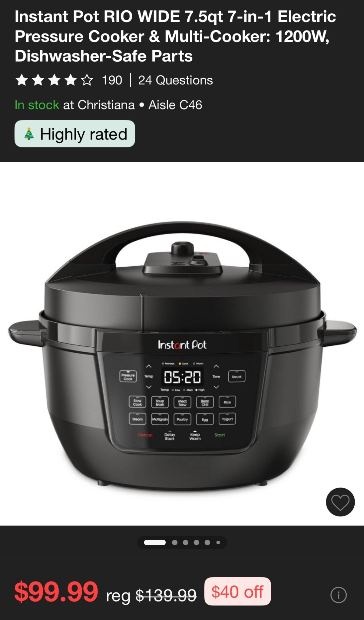 One of my favorite kitchen appliances and trying this new version!  On sale today with an extra 15% off making it $80.  

#LTKdayinmylife #LTKCyberWeek #LTKGiftGuide