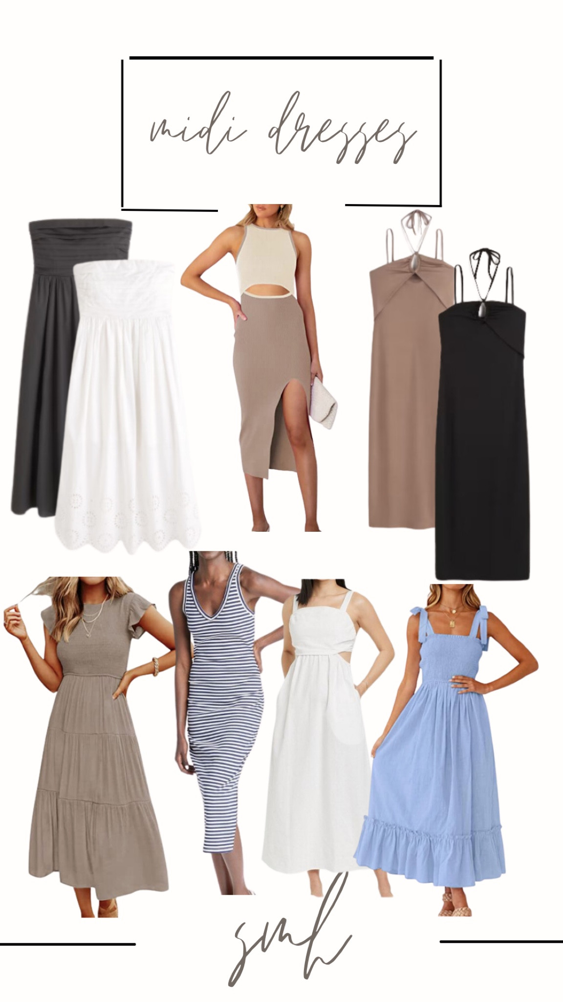 Nothing beats a midi dress for summer! One of my most worn styles during warmer weather! There are so many great options as well to wear for any occasion! 

#LTKstyletip #LTKunder100 #LTKSeasonal