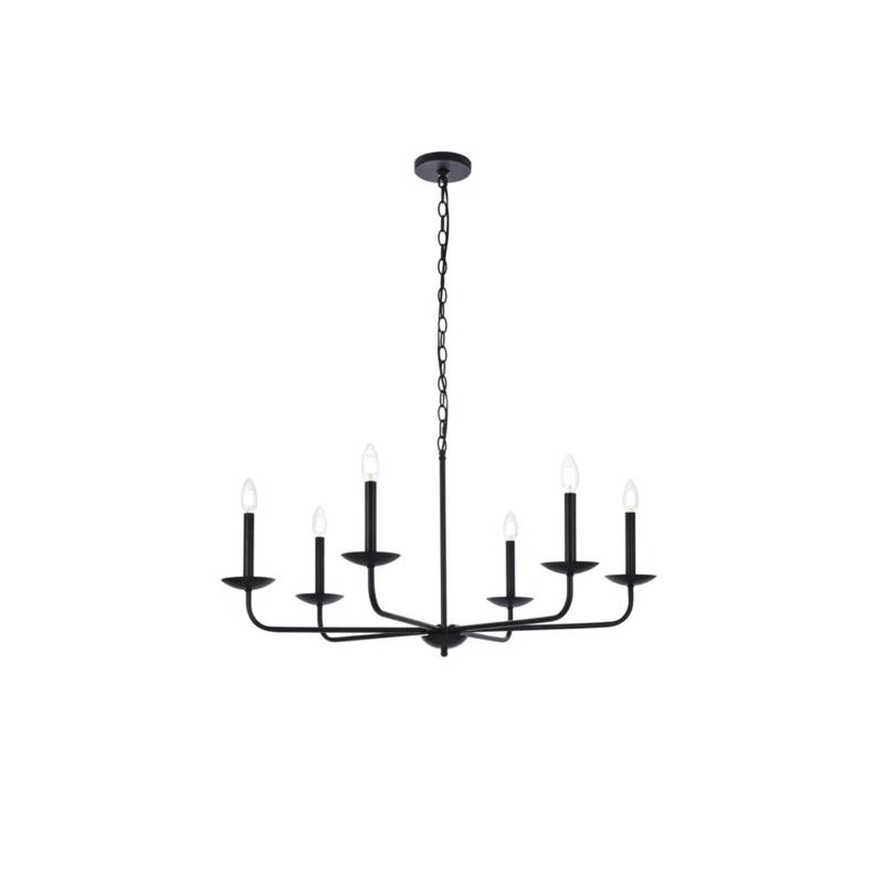Baltray 6 - Light Dimmable Classic / Traditional Chandelier | Wayfair North America
