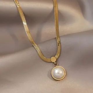 Faux Pearl Necklace | YesStyle Global