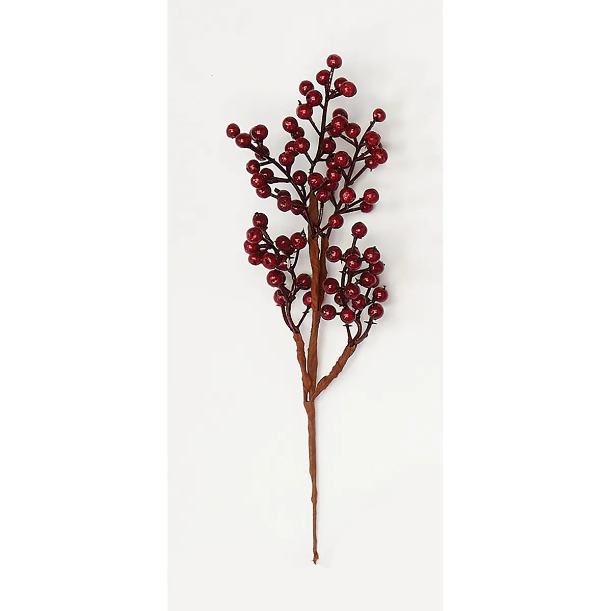 11" Weatherproof Berry Spray, Burgundy, Set of 5 - Burgundy | Overstock