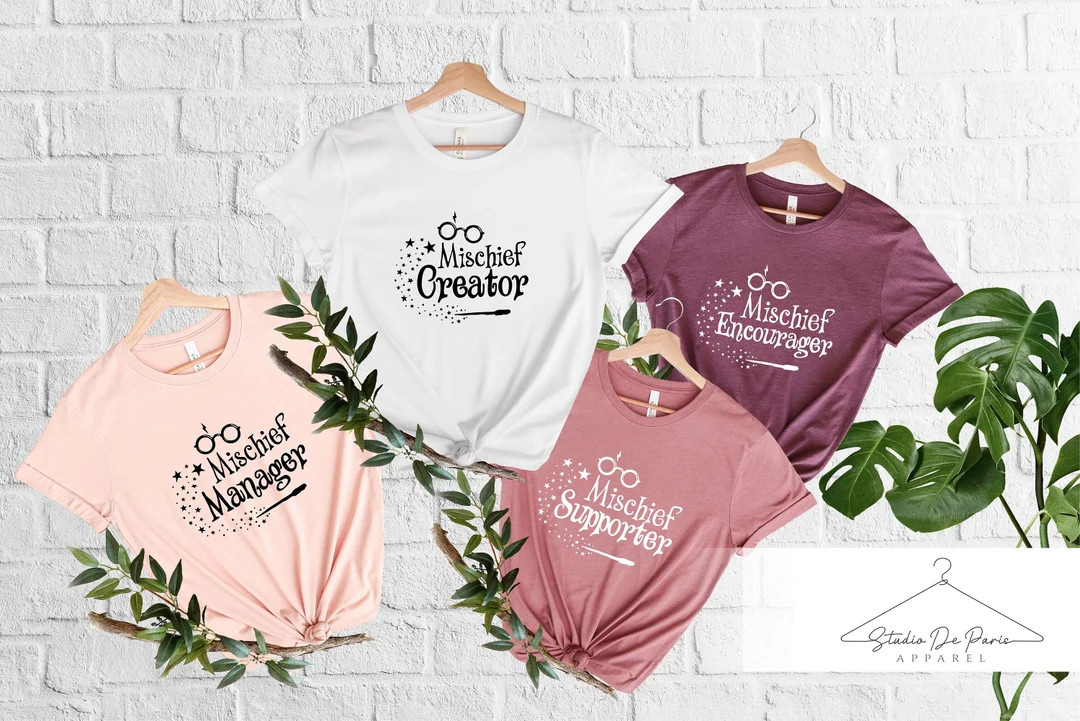 Mischief Manager Mischief Creator Mischief Encourager Mischief Supporter Shirt,Kids Funny Shirt, ... | Etsy (EU)