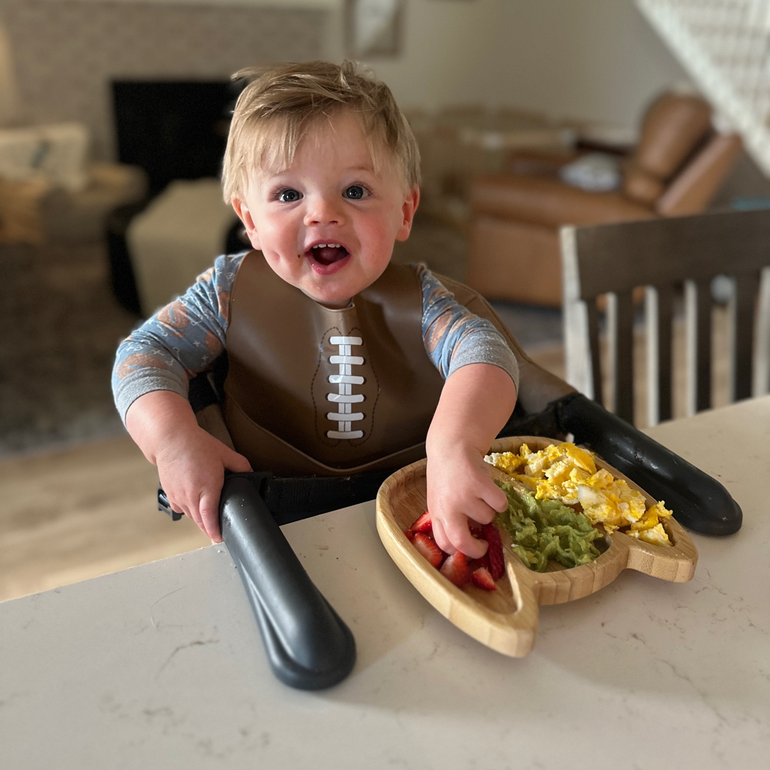 I had no idea as a first time mom what kind of toddler plates to put on my registry. Don’t make my mistake with the silicone ones …. Bamboo suction plates are free from plastics, easy to cut up food & easy to clean! I found the cutest one and it’s SO CHEAP #babyregistrymusthave #newmom #toddlerfinds 

#LTKBaby #LTKKids