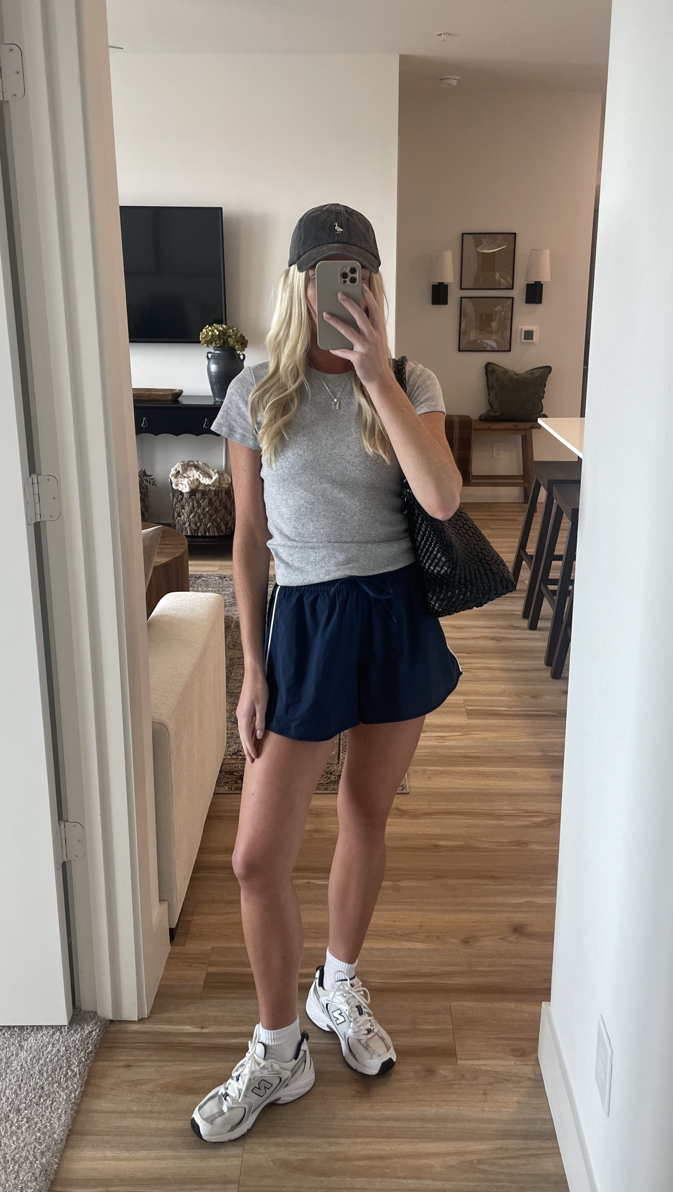 Casual Summer Outfit
Details: lulu shorts (size 6), Aritzia ribbed baby tee, new balance sneakers, Amazon crossbody bag

Activewear/ gym outfit/ minimalist style/ ootd/ summer outfits/ comfy outfit/ lounge outfit/ casual outfit/ class outfit
#summerfits #summerfashion #athleisure #trendyfits #ootdstyle #ootd 

#LTKSeasonal #LTKStyleTip #LTKActive

#LTKActive #LTKU #LTKSeasonal
