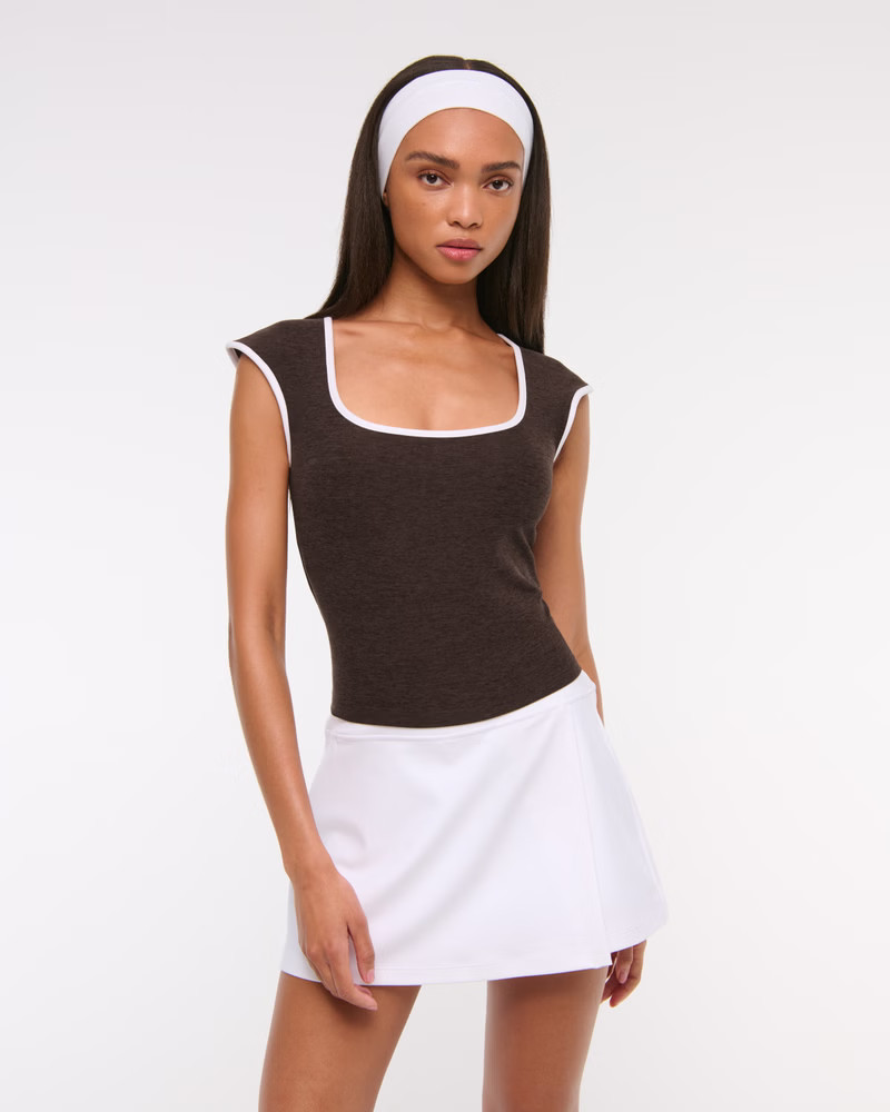 Women's YPB everydaySOFT Cap Sleeve Top | Women's Active | Abercrombie.com | Abercrombie & Fitch (US)