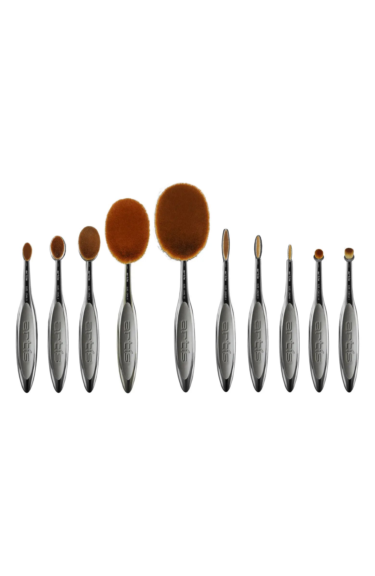 Elite 10-Piece Brush Collection | Nordstrom