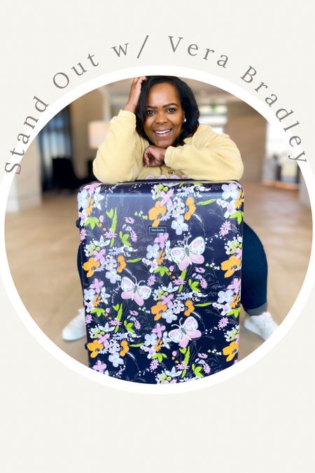 Vera Bradley luggage | hard shell rolling luggage | bright luggage | travel | vacation | weekend trips 

Use code: Nicole for 10% off 

#LTKtravel #LTKeurope #LTKitbag