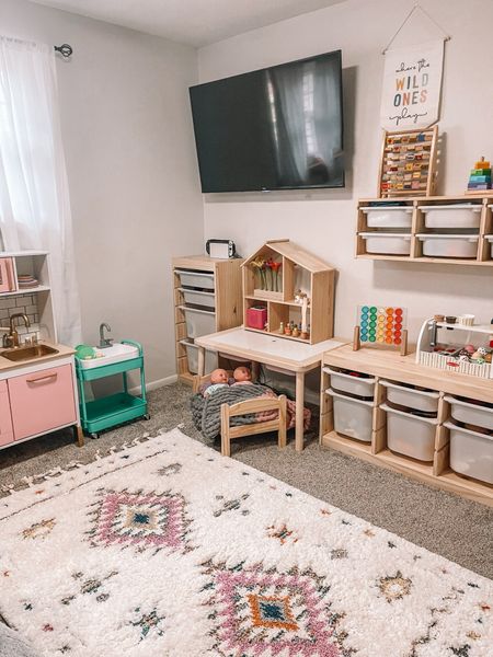 Toddler play room 🌈

#LTKkids #LTKhome #LTKfamily