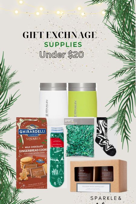 Gift Exchange Idea for Him or Her! Under $20 per gift. A gift idea they will love and use! Right now the Stanley mugs are on sale for 30% off which is $21 for a two pack! Such a steal!! 
Use this for:
🎁gift exchange
🎁co-worker gift
🎁boss gift
🎁hostess gift 
🎁friend gift 
Target 
Target finds
Gift idea
Gift exchange 
Stanley cup 
Stanley mug 
Fuzzy socks 
Christmas time 
Christmas season 
Gifts for him 
Gifts for her 

#LTKHoliday #LTKSeasonal #LTKGiftGuide