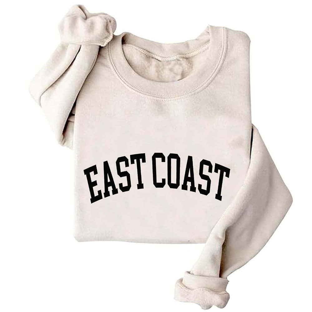 East Coast Crewneck Sweatshirt for Women | Amazon (US)