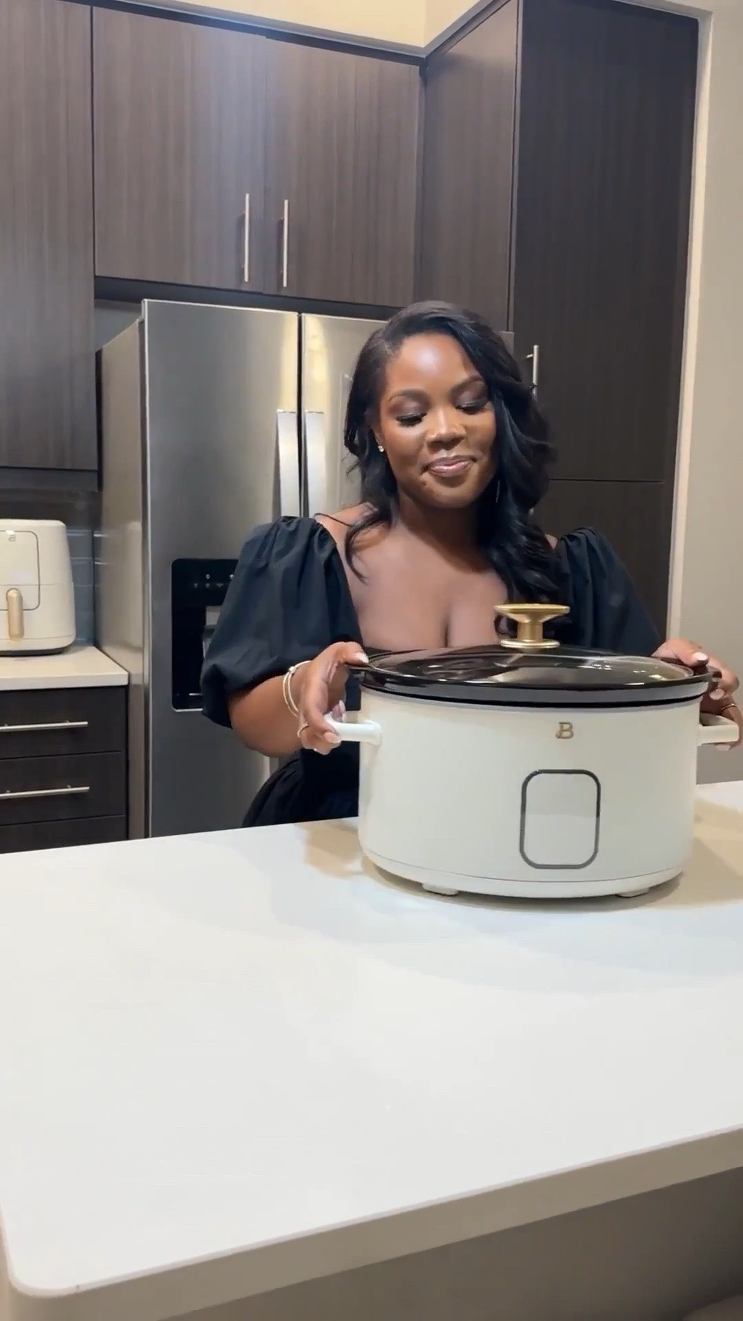Got the sudden urge to upgrade all of our kitchen appliances to have better functionality and match the aesthetic of our home. So glad I found the “Beautiful”
By Drew Barrymore line @walmart. Love the white finished and gold accents on all of the appliances that give an elevated feel and look at such an affordable price.       

Linking more of the collection below 🙌🏾

#LTKHome #LTKfoodie