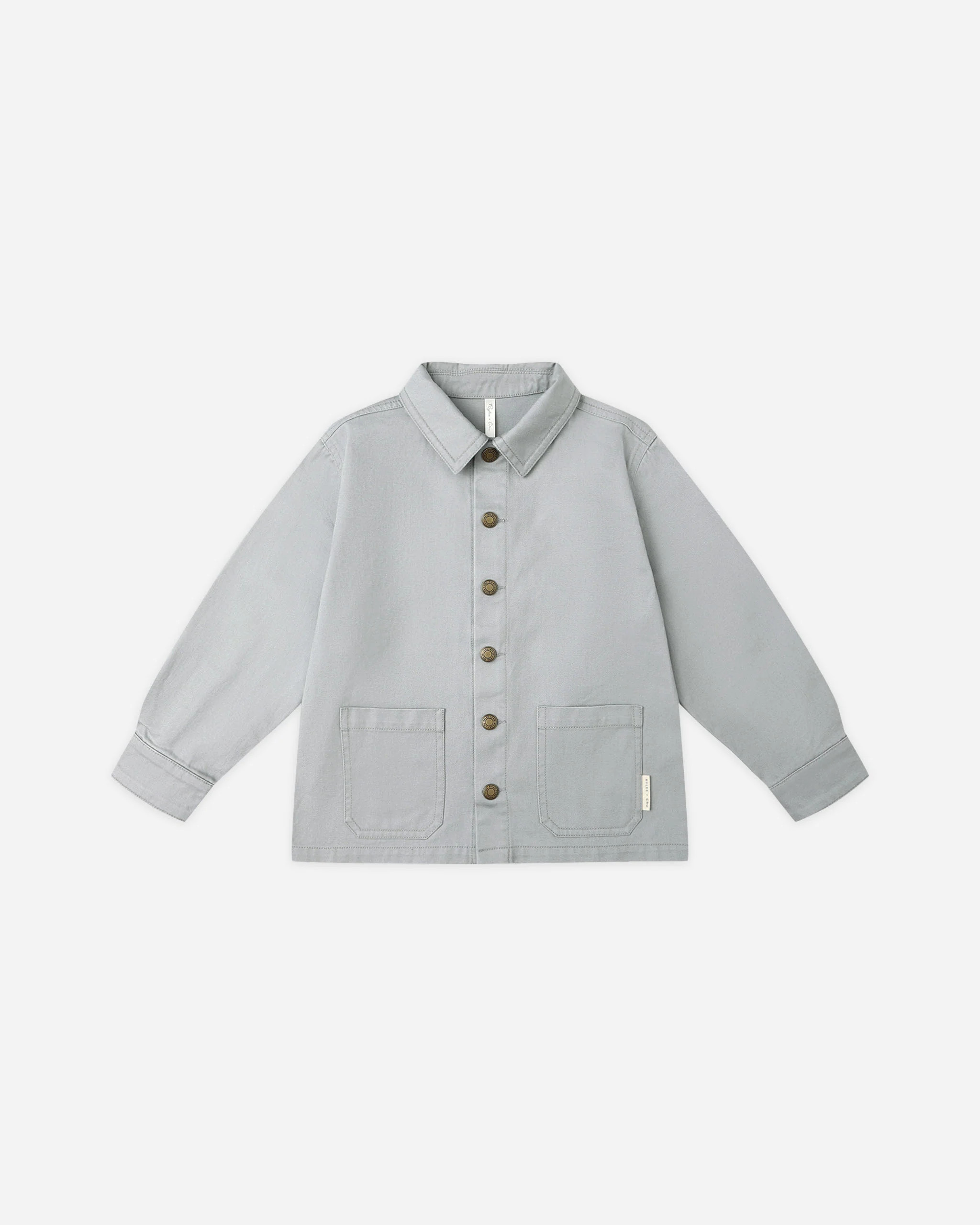 Enzo Overshirt || Dusty Blue | Rylee + Cru