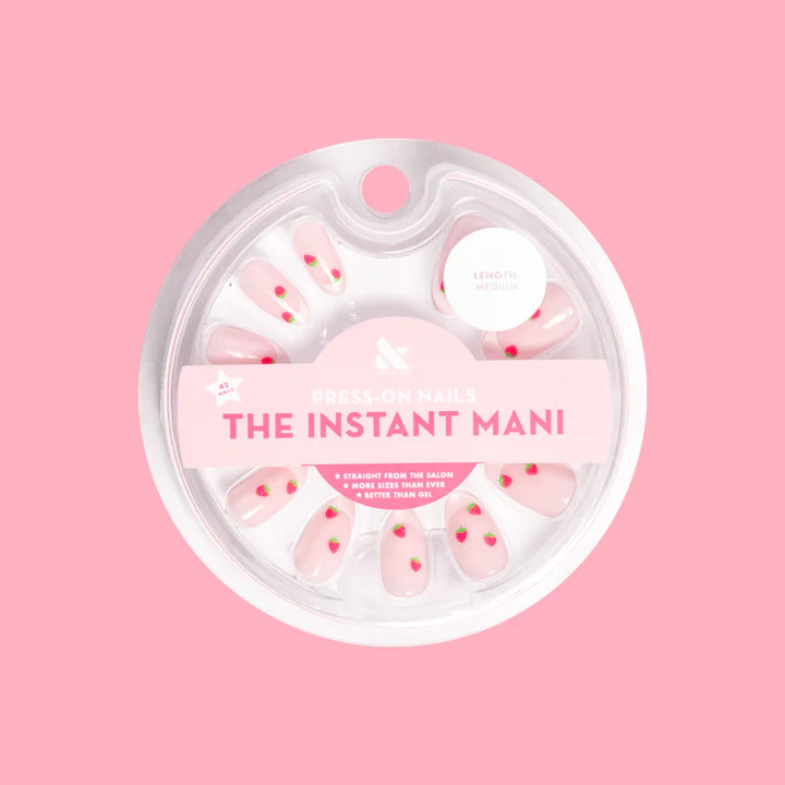 Strawberry French | Almond | Medium | Olive & June